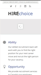 Mobile Screenshot of hirechoice.ca